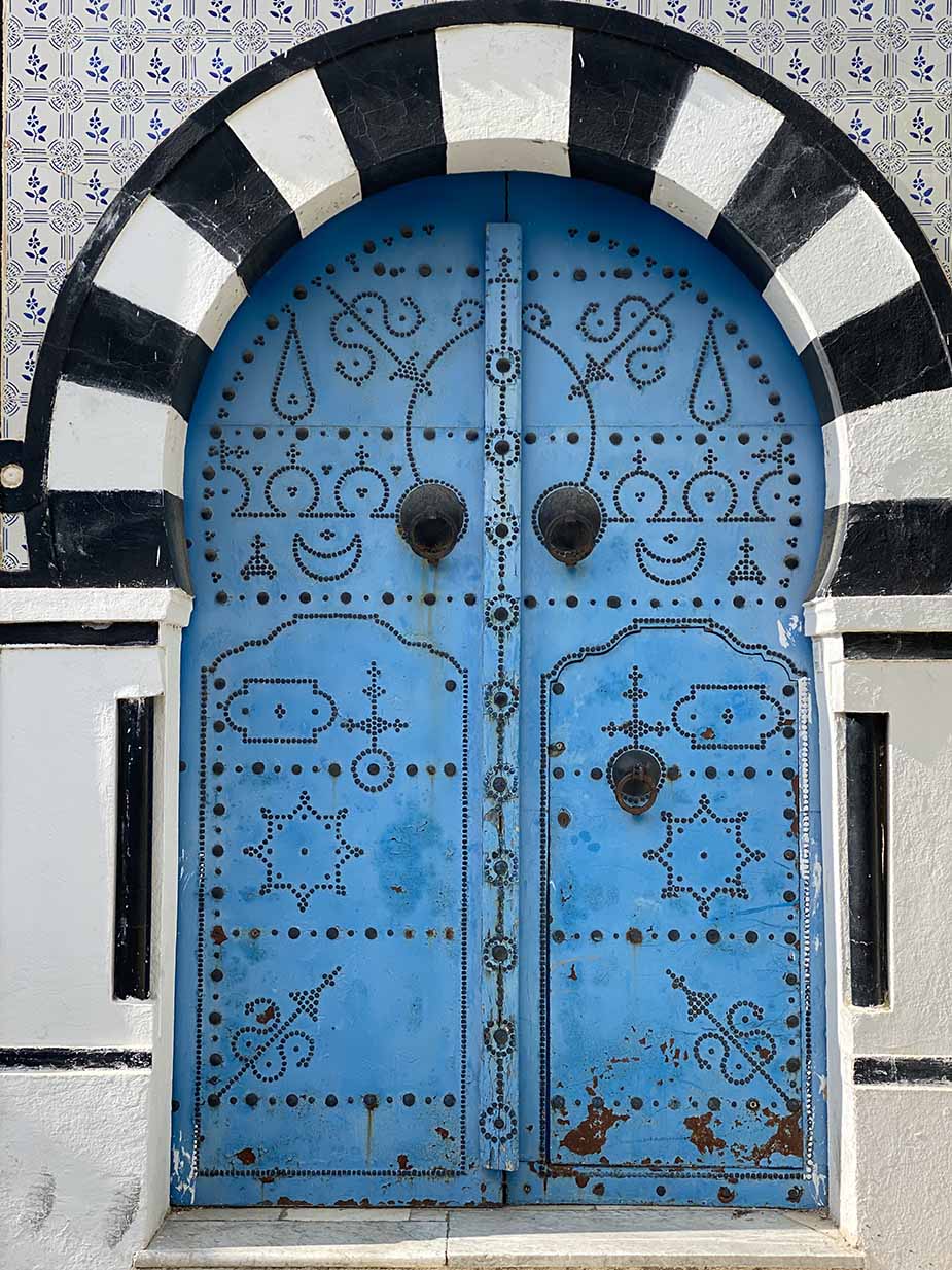 Sidi Bou Saïd deuren