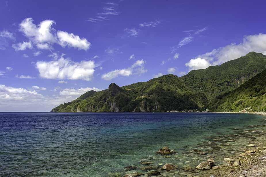 De natuur van Dominica, Soufriere Bay