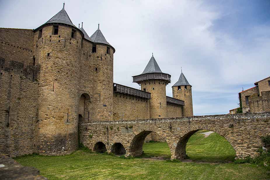 Carcassonne, een stadje in Frankrijk