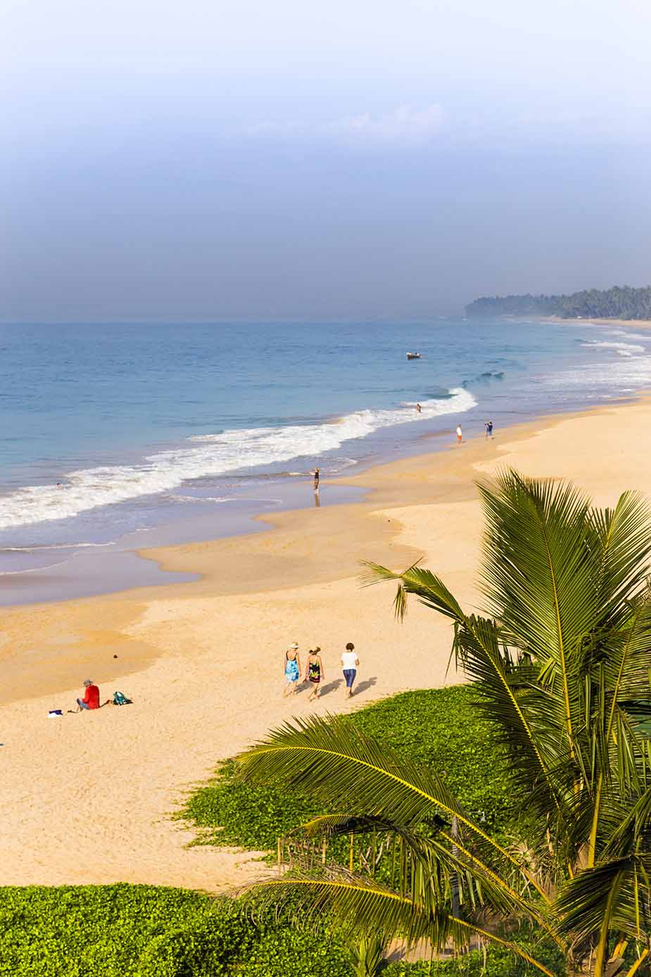 Strand Koggala op Sri Lanka