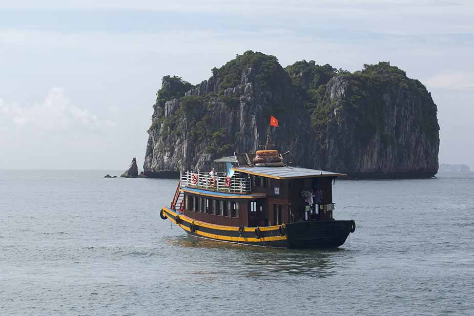 Een rondvaart door de Lan Ha Bay
