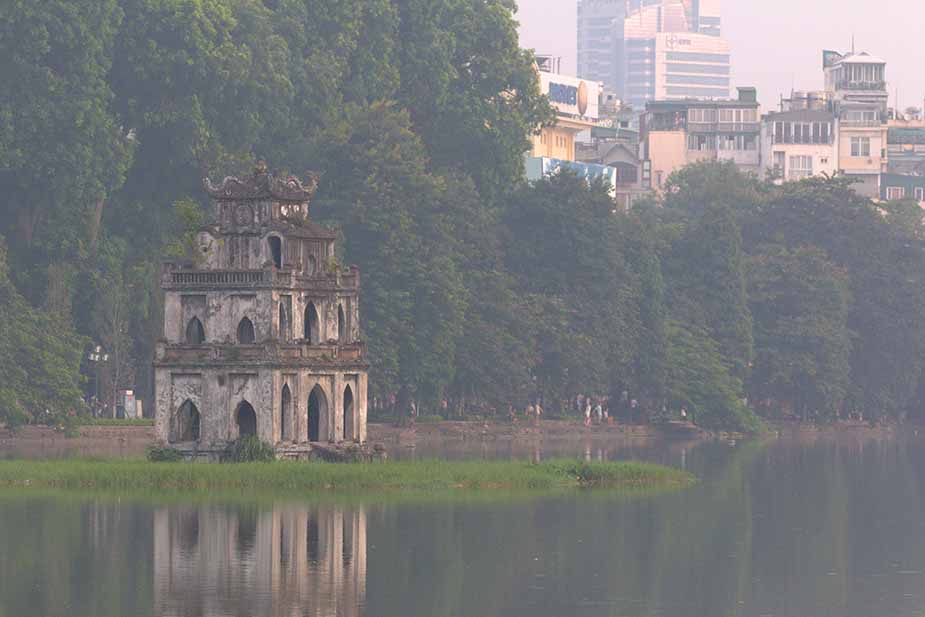 Hoan Kiem Meer in Hanoi