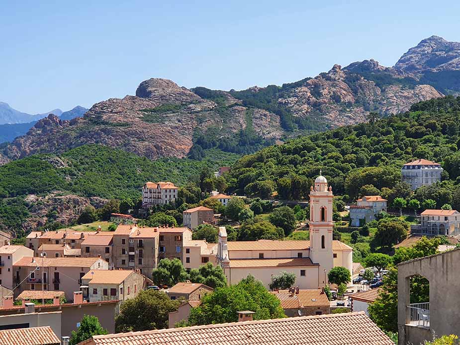 Piana op het eiland Corsica 