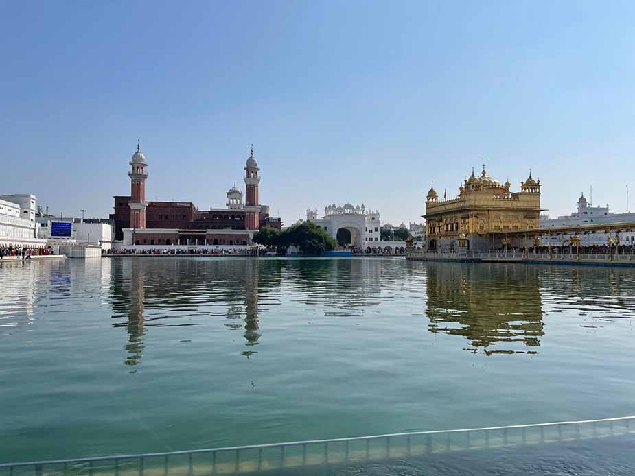 Gouden tempel in Amritsar