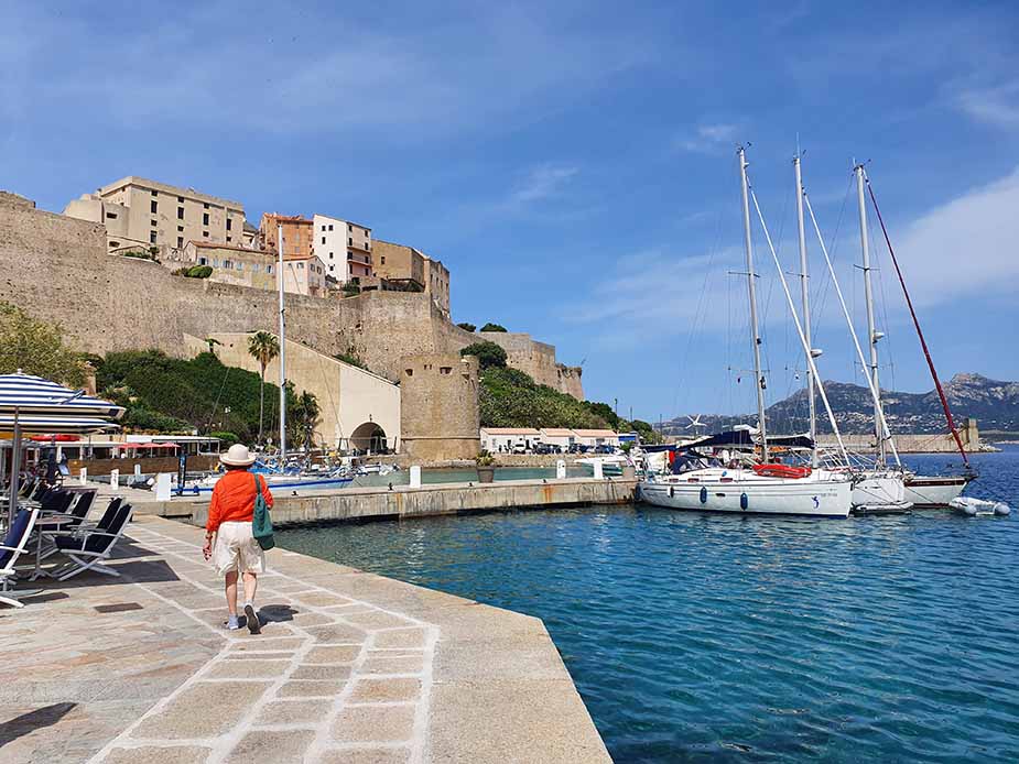 De haven van Calvi