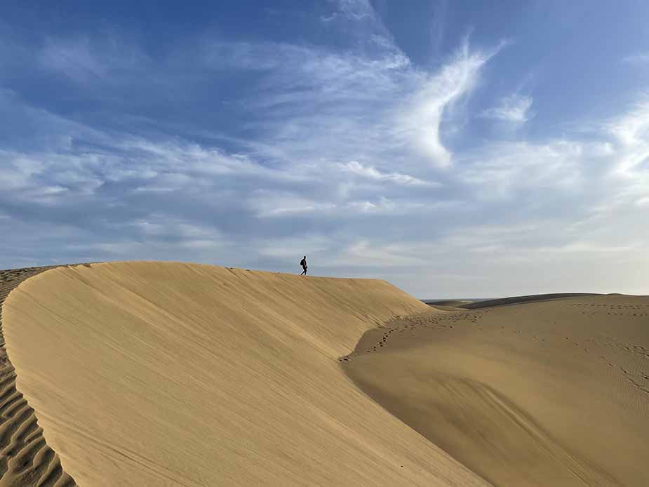 Maspalomas duinen op Gran Canaria