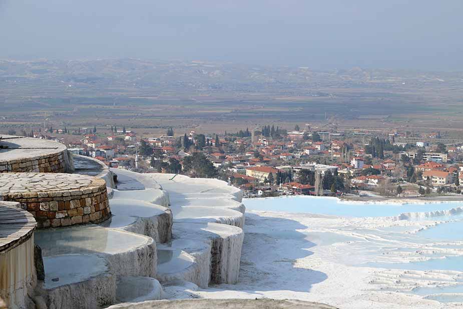 Pamukkale in Turkije