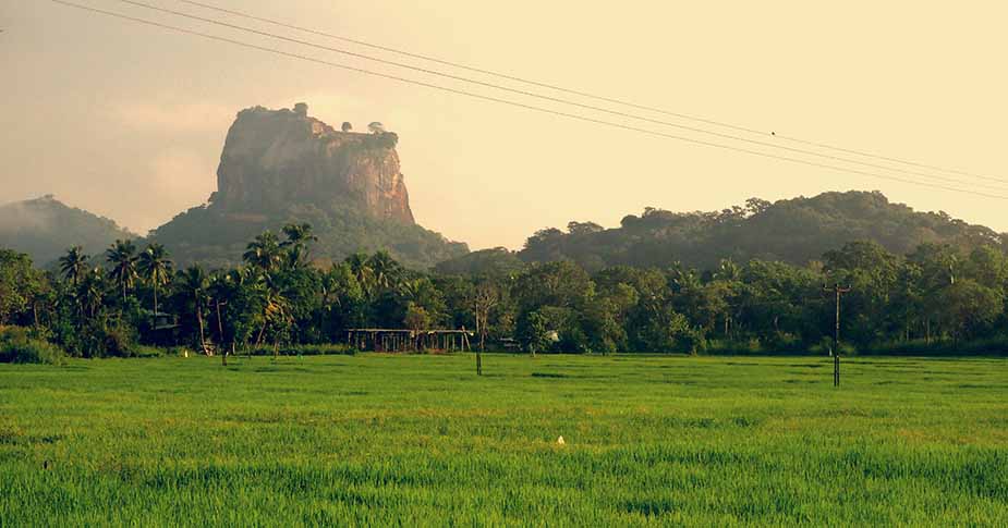 Sigirya op Sri Lanka