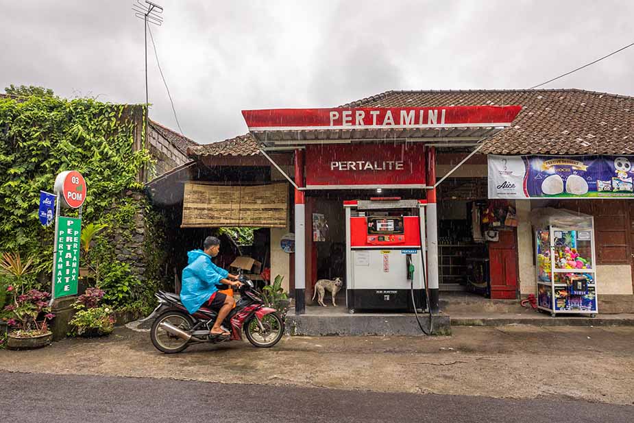 Regenseizoen op Bali