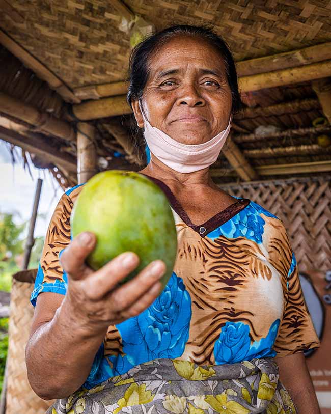 Lokale bevolking op Bali