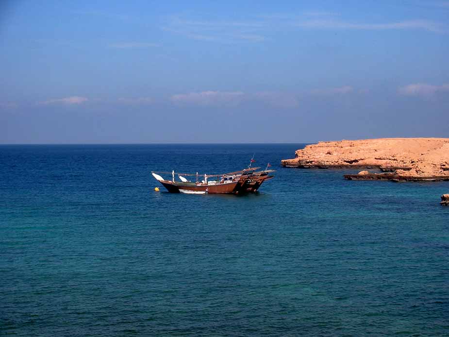 De Damaniyat Eilanden in Oman