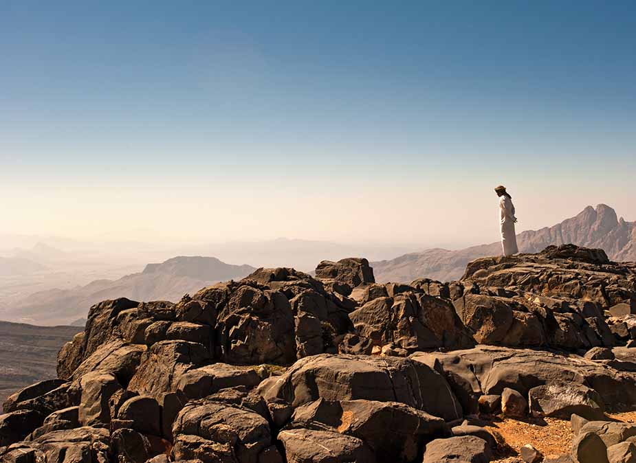 Wat te doen in Oman?Jebel Shams berg bewandelen