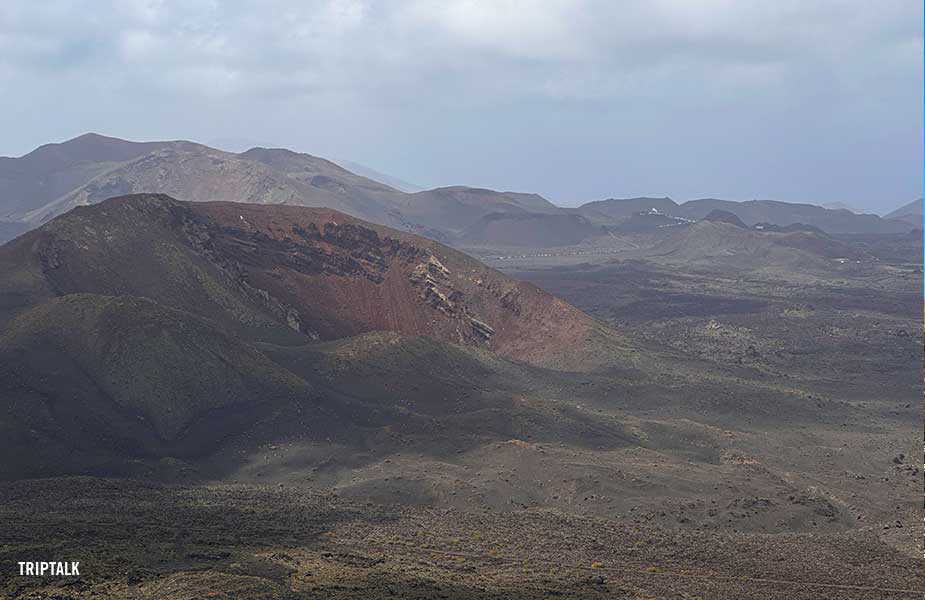 Uitzicht vanaf de Calera Blanca