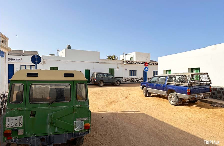 Jeeps op La Graciosa