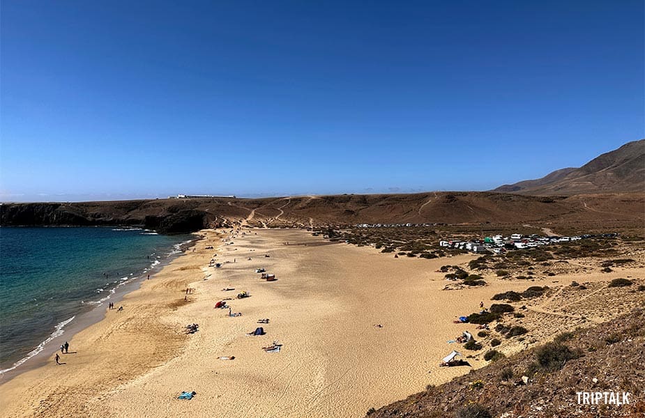 Het Playa Mujeres strand gezien vanaf de zuidkant