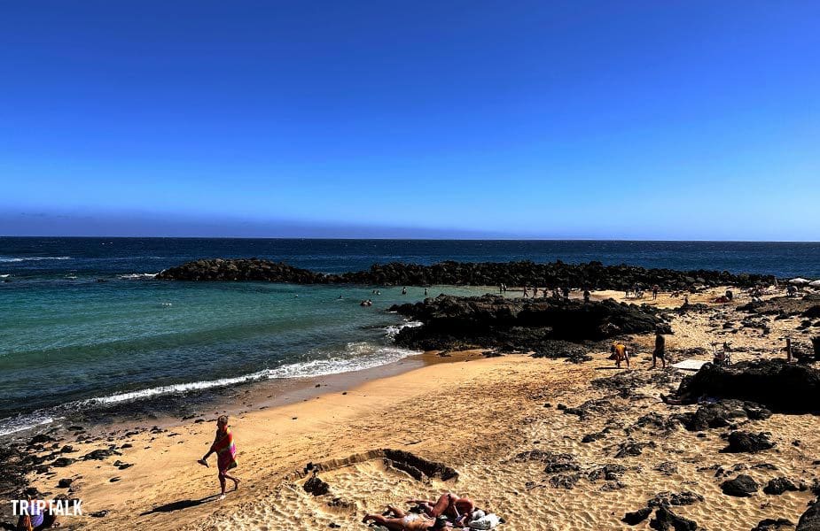 Het strand van Playa del Jabillo