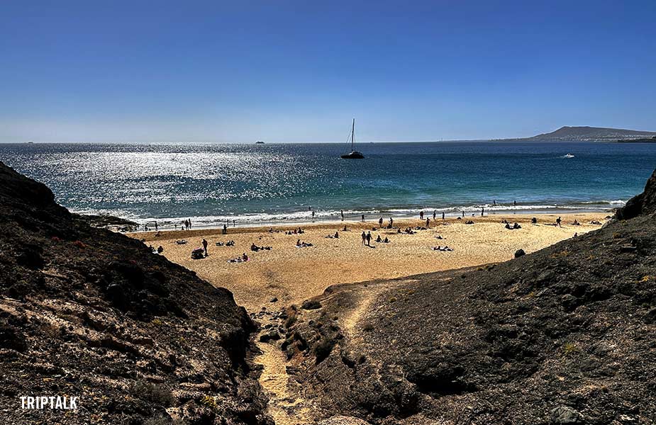 Playa de la Cera strand op Lanzarote