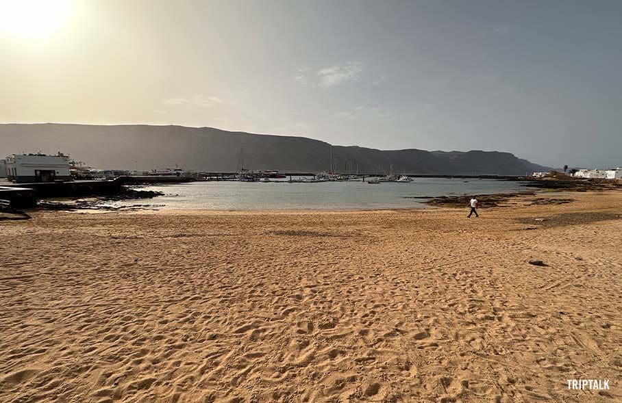 Strandje bij Caleta de Sebo