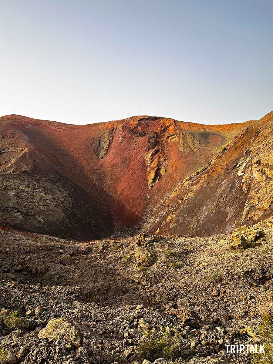 Vulkanisch landschap op Lanzarote