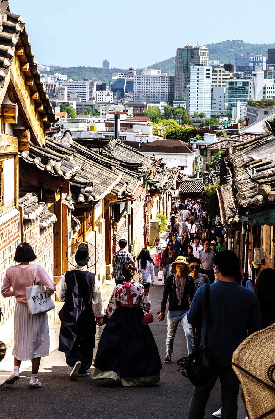 Bukchon Hanok Village bezoeken tijdens een reis naar Zuid-Korea