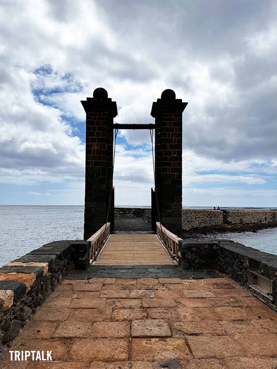 Oude poort in Arrecife