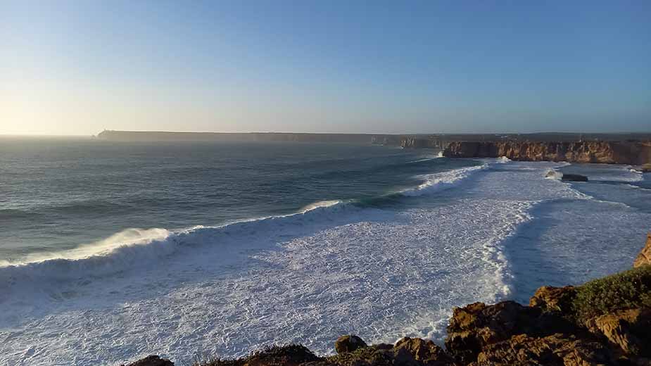 Atlantische Ocean bij Sagres