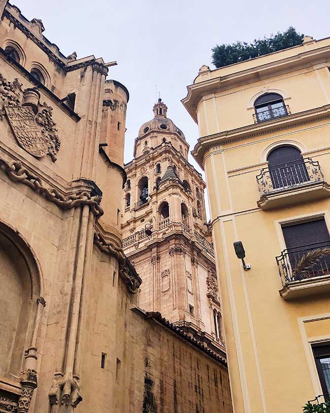 Klokkentoren van de Kathedraal van Murcia