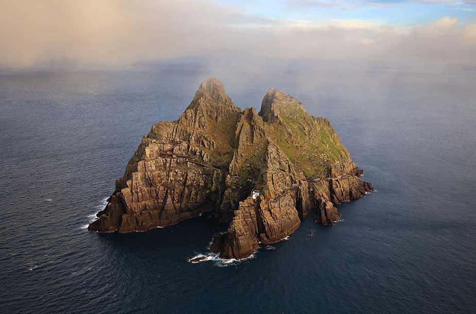 Skellig Michael in West-Ierland