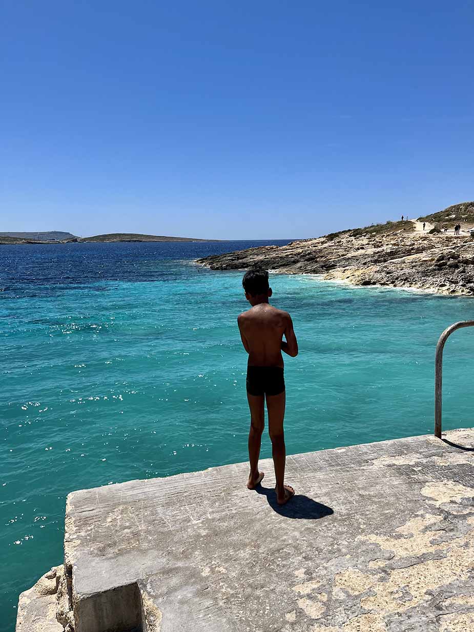 Zwemmen op Malta