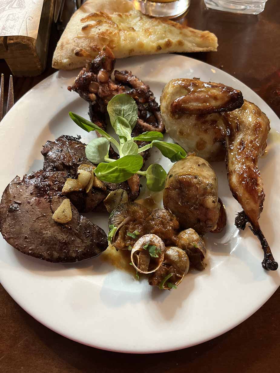 Culinair eten op Malta in Restaurant Cavett Place in L-Imgarr