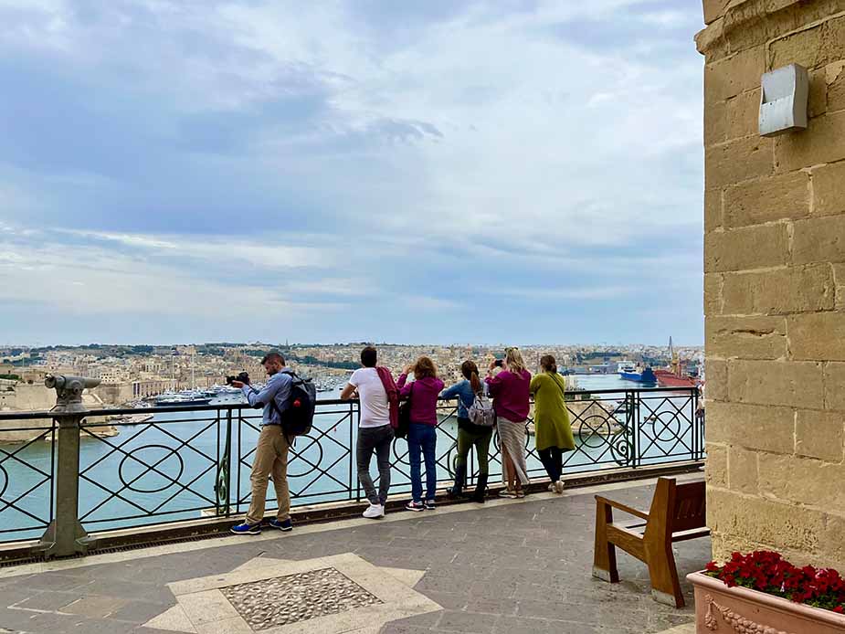 Uitzicht op Malta