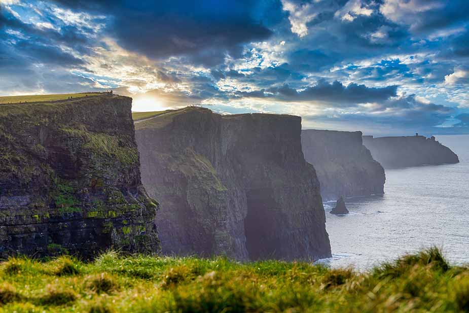 De kliffen van Moher in West-Ierland