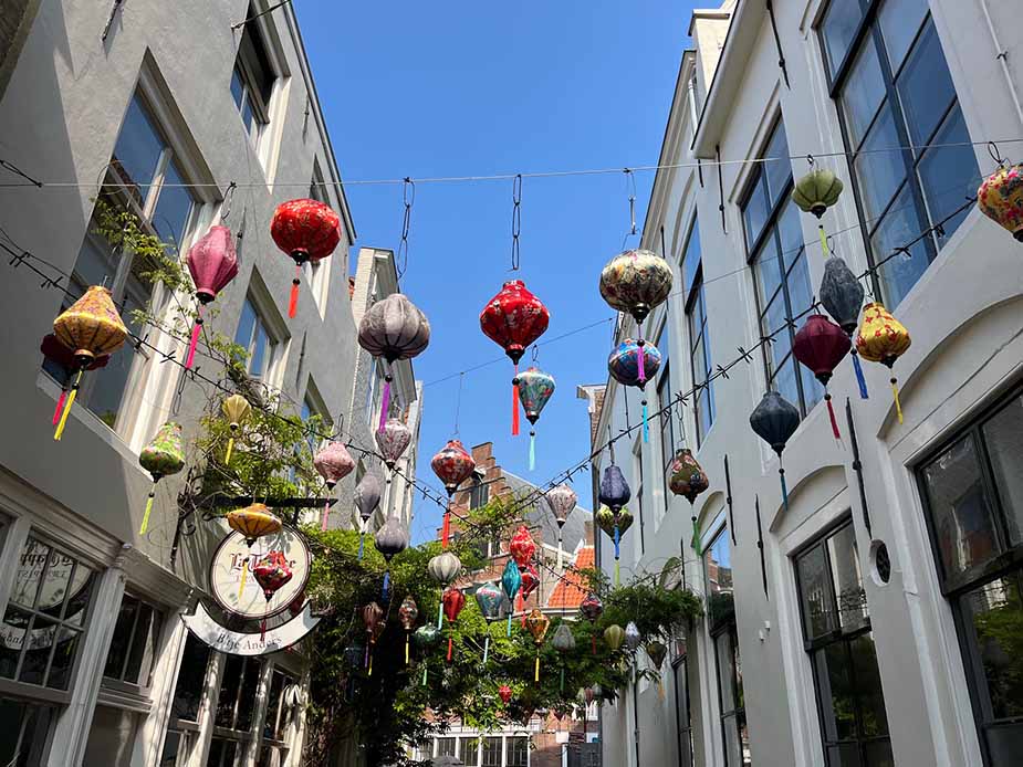 Straat in Middelburg