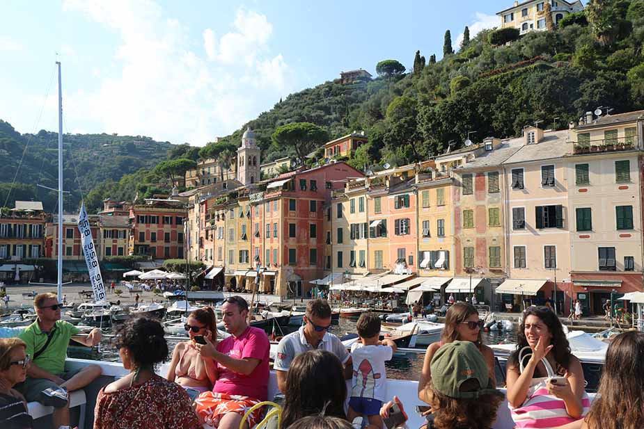 Portofino bezoeken met de boot