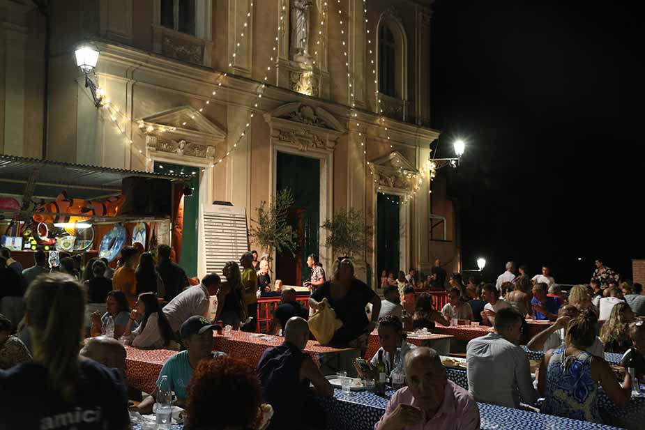 Dorpfeest in Sestri Levante