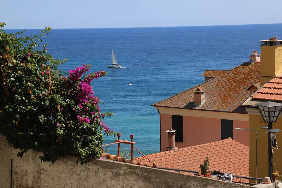 Mooie uitzichten in Sestri Levante  tijdens een vakantie in Noord-Italië
