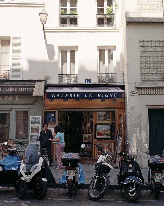 Straten van Montmartre