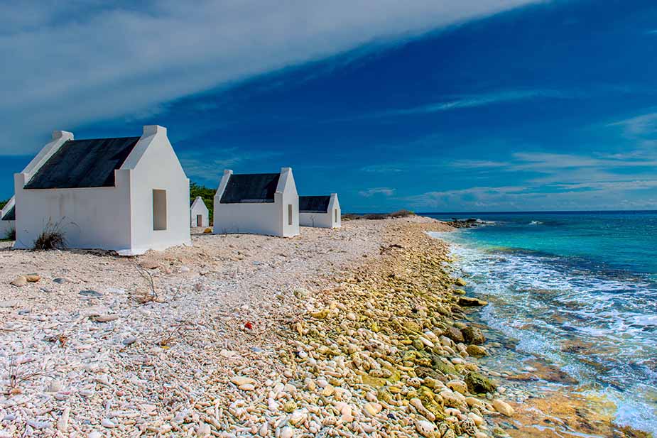 Slavenhuisjes Bonaire