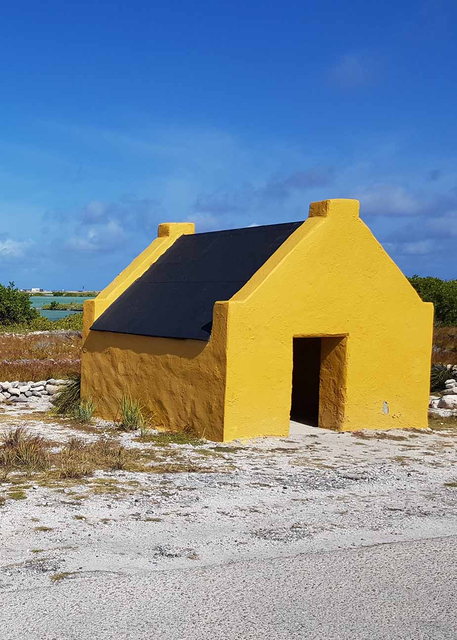Slavenhuisje op Bonaire