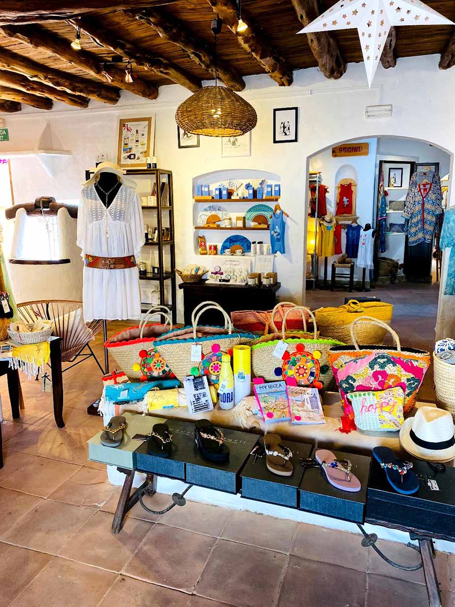 Raco Verd winkel op Ibiza