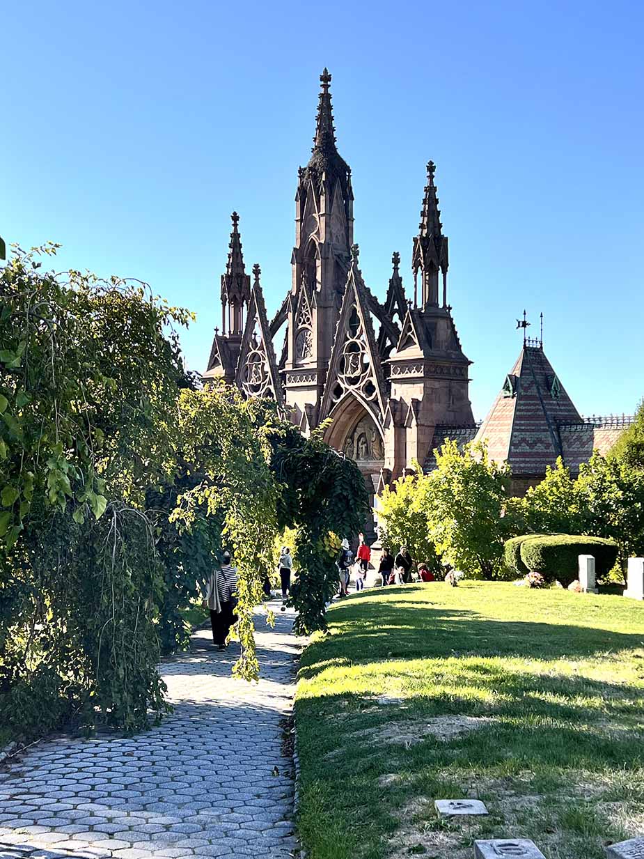 Gothic Arch Greenwood Cemetery