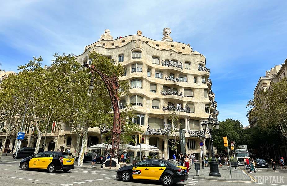 De Casa Mila in Barcelona