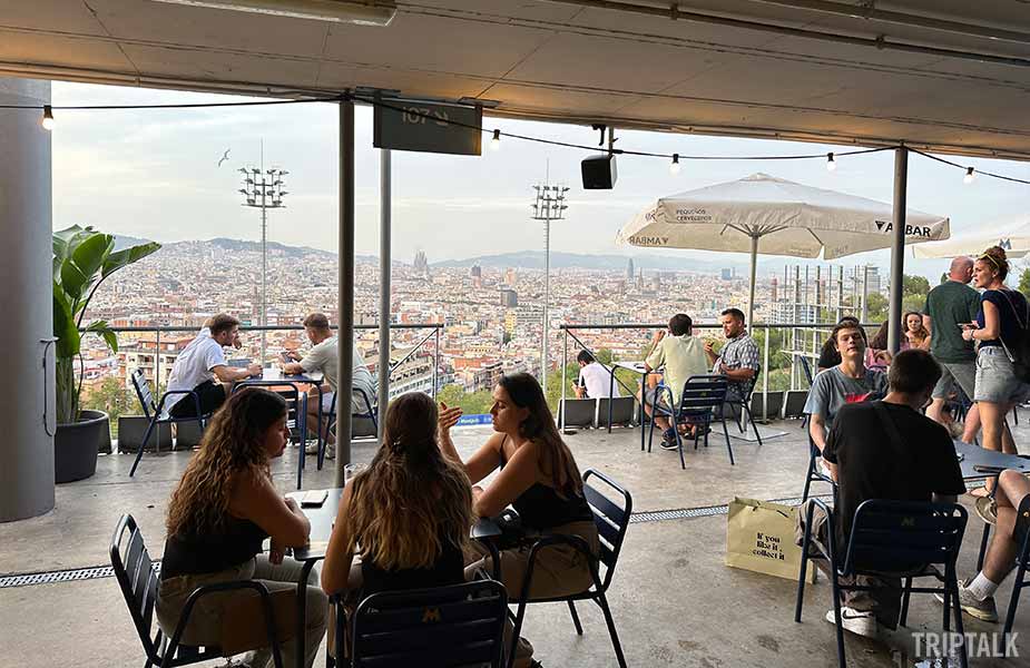 Barcelona tip: drankje drinken bij Salts Terrassa bar