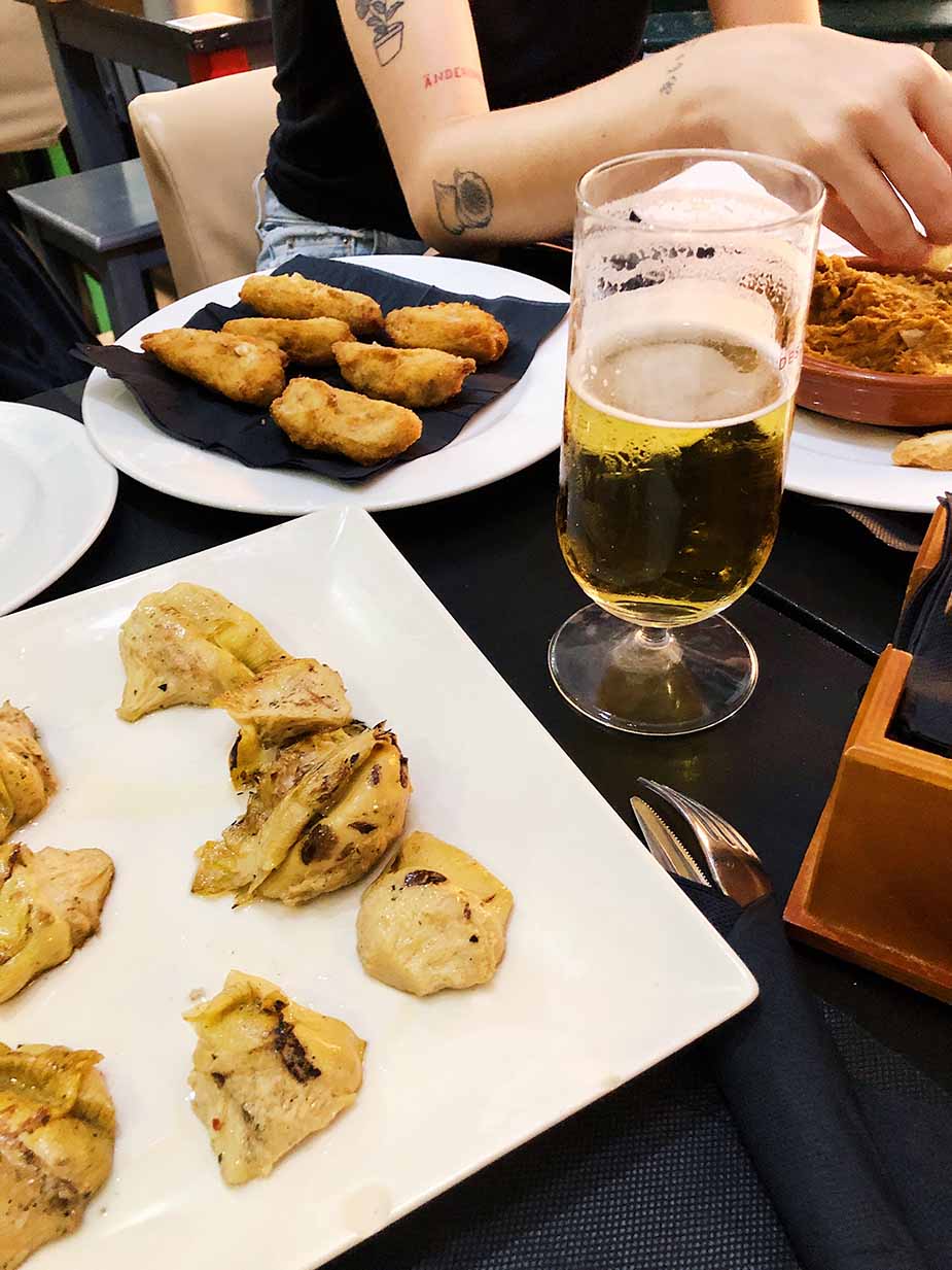 Tapas eten in Cuenca