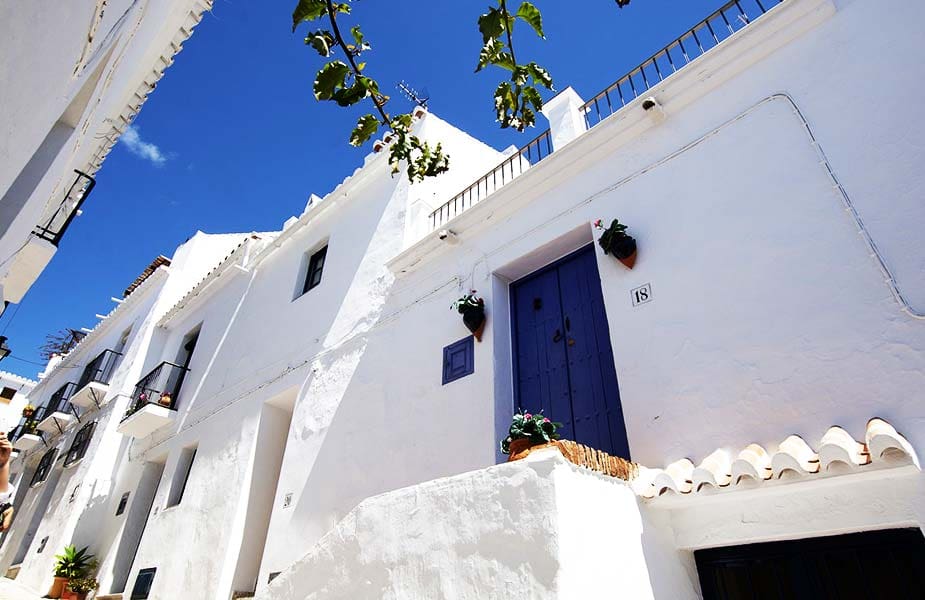 Witte huizen in Frigiliana