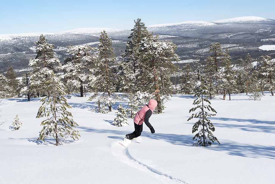 Offpiste in Stöten