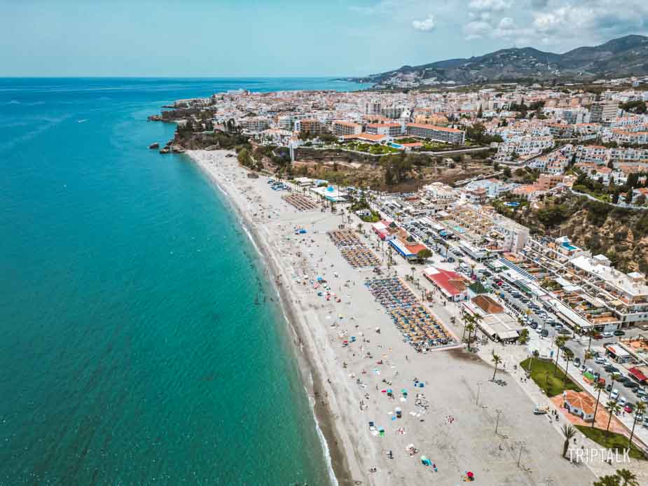 Het brede zandstrand Playa de Burriana