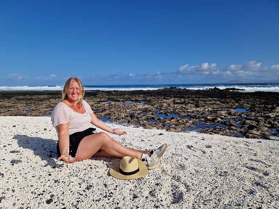 Popcornbeach bezoeken tijdens een vakantie naar Fuerteventura