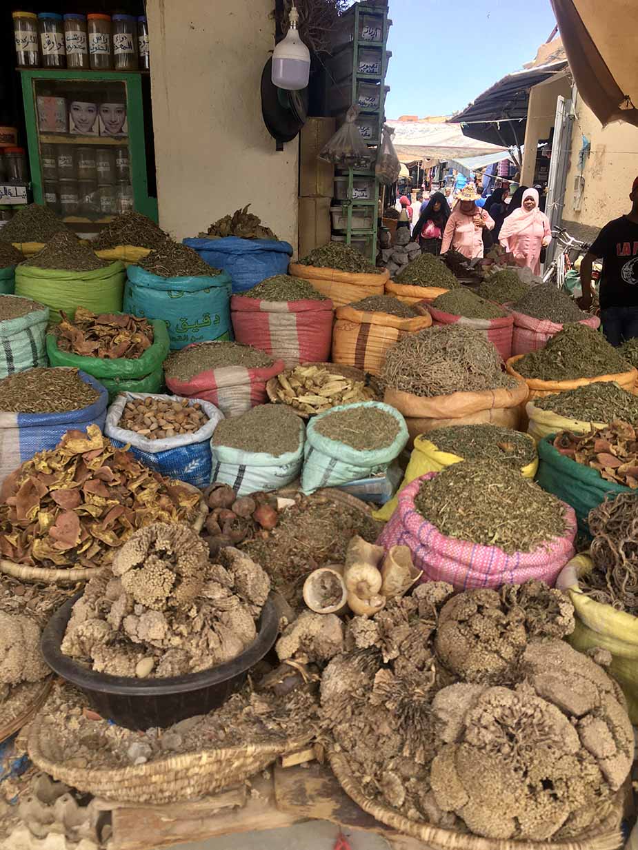 Marktje in Marokko