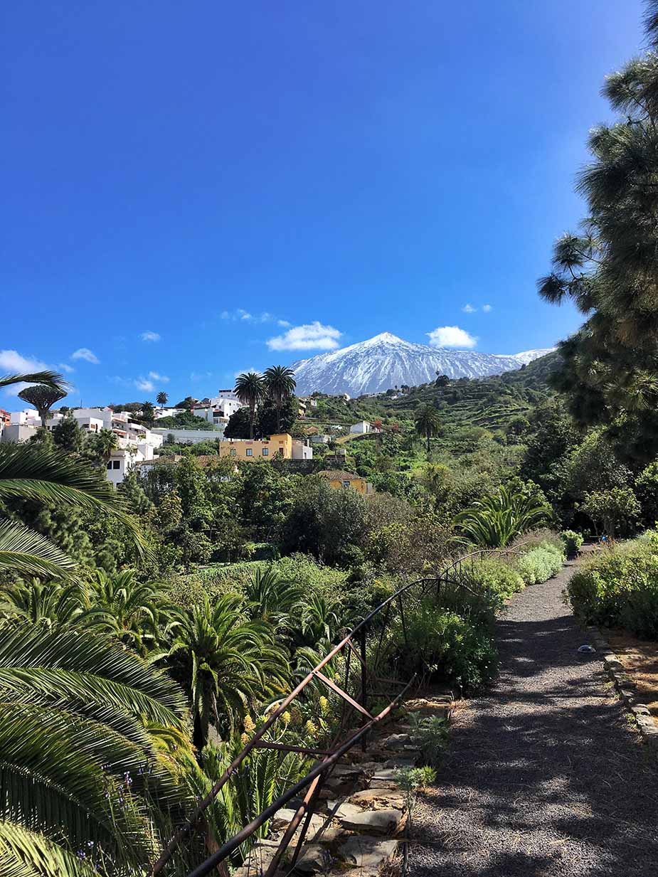 La Orotava met Miradors Valle de Orotava